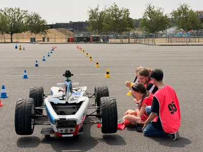 Putting the car on the track